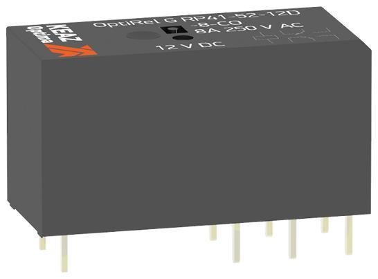 КЭАЗ 281041 Реле промежуточное OptiRel G RP41-52-12D-8-CO| [в упаковке 50, цена за 1 шт]