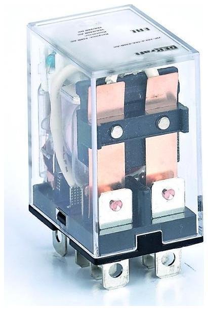 DEKraft 23915DEK Промежуточное реле 2 конт. с LED инд. 10А 110В AC ПР-102 [в упаковке 20, цена за 1 шт]