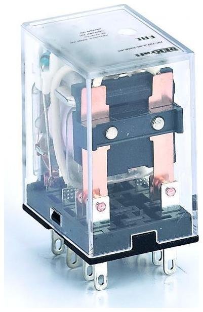 DEKraft 23842DEK Промежуточное реле 2 конт. с LED инд. 5А 48В DC ПР-102 [в упаковке 20, цена за 1 шт]