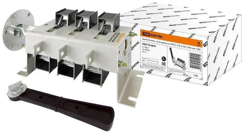 TDM electric SQ0718-0041 Выключатель - разъединитель ВР32-31В 31250 100А лев.