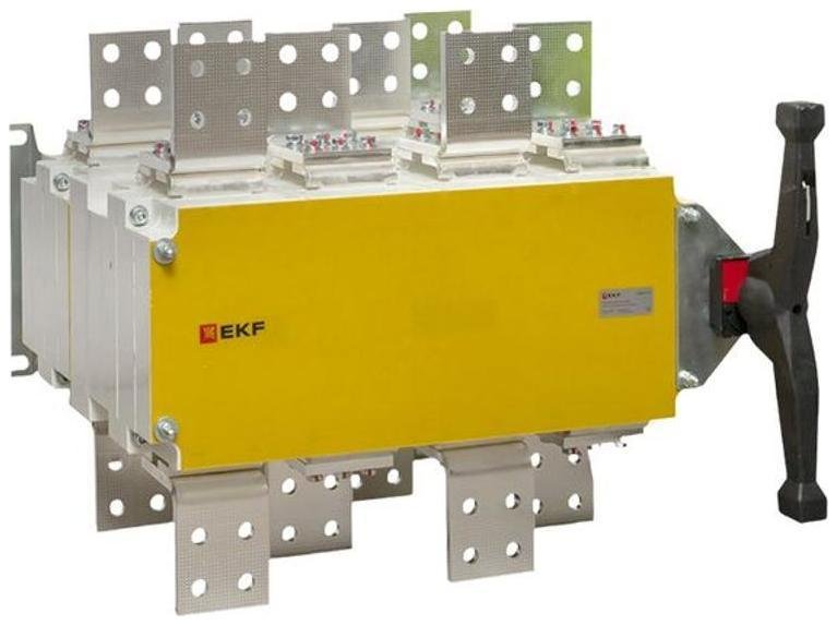 EKF pscs-2500-4 Рубильник-переключатель 2500A 4P c рукояткой управления для прямой установки PowerSwitch|pscs-2500-4| EKF