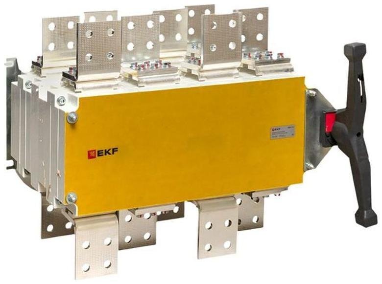 EKF pscs-2000-4 Рубильник-переключатель 2000A 4P c рукояткой управления для прямой установки PowerSwitch