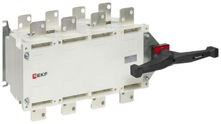 EKF pscs-1000-4 Рубильник-переключатель 1000A 4P c рукояткой управления для прямой установки PowerSwitch