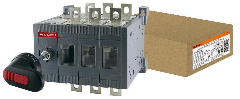 TDM electric SQ0744-0504 Рубильник ВНК-37-2 3П 315А реверсивный с выносной фронтальной ручкой и переходником 185 мм