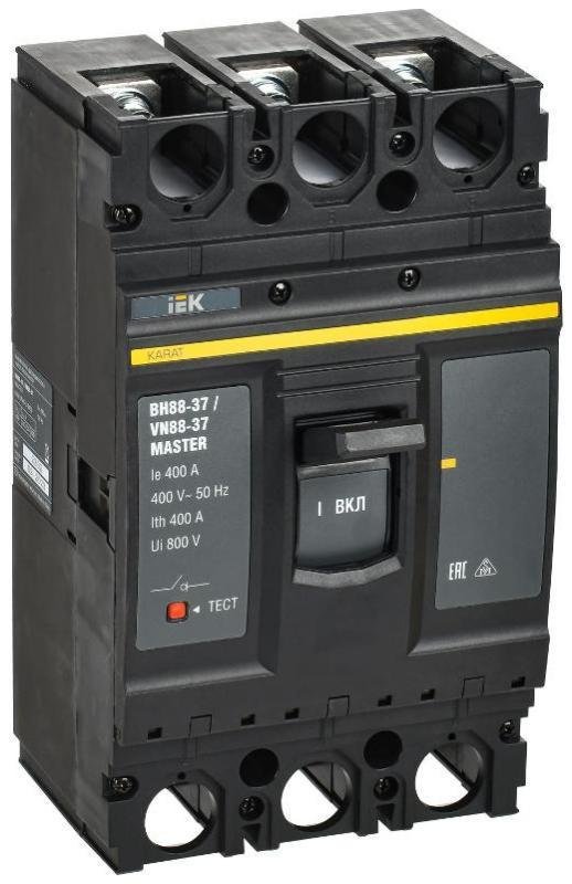 IEK KAM-VN40-3-0400 KARAT MASTER Выключатель-разъединитель ВН88-37 3P 400А