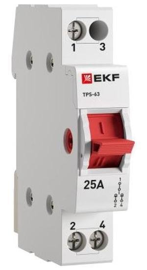 EKF TPS125 Трехпозиционный переключатель ТПС-63 1P 25А