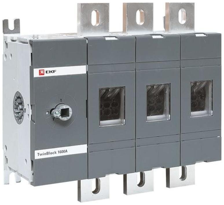 EKF tb-s-1600-3p Рубильник 1600A 3P без рукоятки управления TwinBlock