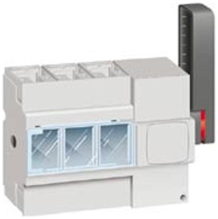 Legrand 026642 Выключатель-разъединитель DPX-IS 250 - с дистанционным отключением - 160 A - 3П - рукоятка справа