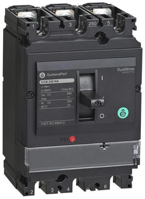 Systeme Electric SPC160160NA3DF ВЫКЛЮЧАТЕЛЬ-РАЗЪЕДИНИТЕЛЬ SPC160 3P NA 160A