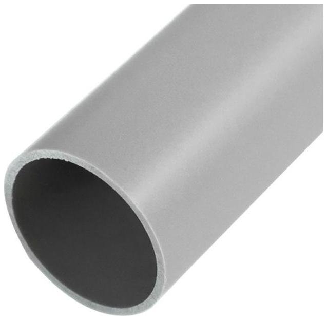 Rexant 28-0040-1 Труба гладкая жесткая ПВХ D 40 мм, 3-метровая серая (60 м/уп.) [в упаковке 60, цена за 1 м]
