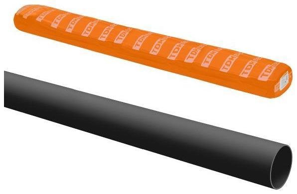 TDM electric SQ0404-2932 Труба гладкая жесткая ПВХ d 20 (2 м) индивид. штрихкод, чёрный [в упаковке 52, цена за 1 шт]