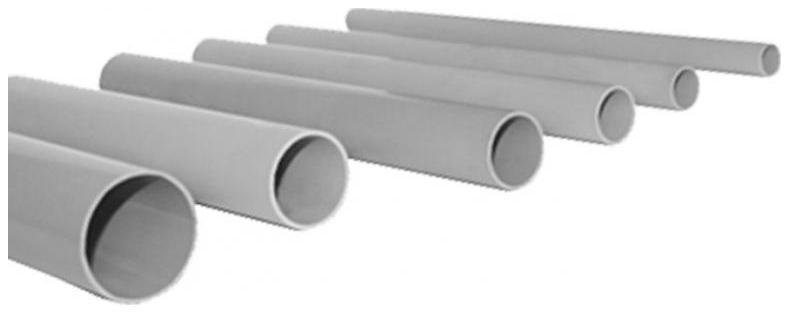 EKF trg-20-3m Труба гладкая жесткая ПВХ d20 серая (156м/уп) (3м) PROxima [в упаковке 156, цена за 1 м]