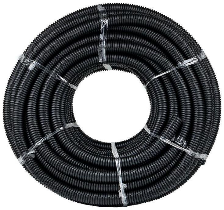 EKF tpnd-32-25m Труба гофр. ПНД Plast с зондом d32мм (25м.) черная PROxima [в упаковке 25, цена за 1 м]