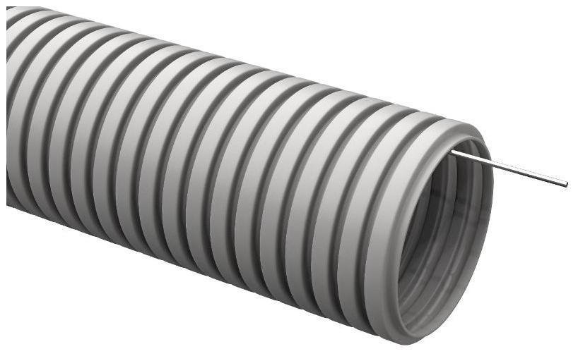 IEK CTG20-25-K41-015I Труба гибкая гофрированная ПВХ 25мм с протяжкой (15м) [в упаковке 15, цена за 1 м]