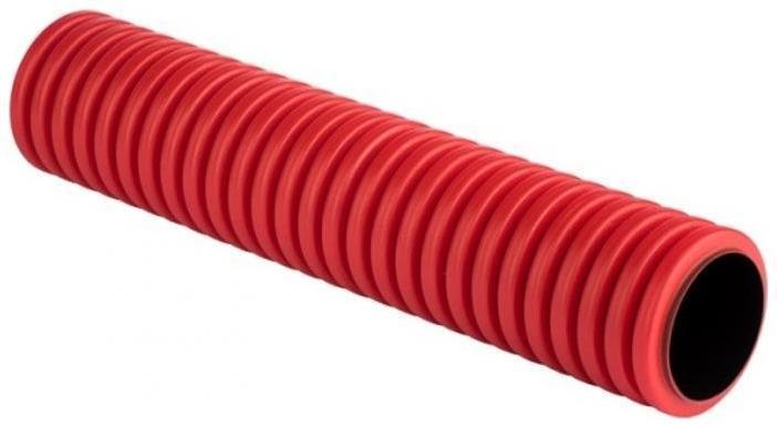 EKF tr2st-50-6m Труба гофрированная двустенная жесткая ПНД d50 6м (36м/уп) красная