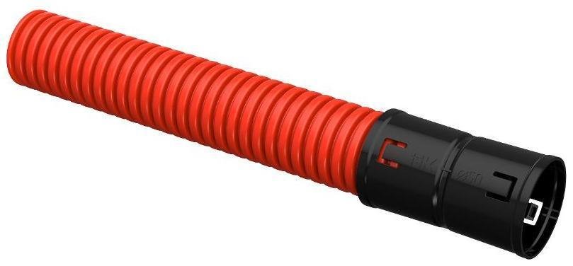 IEK CTG12-050-K04-150-R Труба гофр. двустенная ПНД d=50мм красная (150м) [в упаковке 150, цена за 1 м]