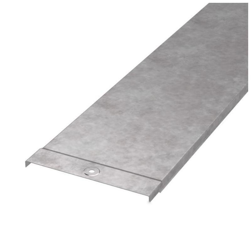 Промрукав PR16.1196 Крышка лотка HDZ 150х3000 (24 м/уп) [в упаковке 3, цена за 1 м]