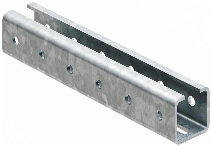 DKC BPM5420HDZ C-профиль 54х51, L2000, толщина 4 мм, горячеоцинкованный