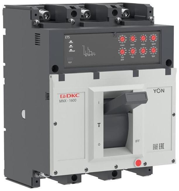 DKC MNX1600H3PETS1000 Авт. выкл. YON pro MNX1600H 3P 1000A 100kA при AC415V расц. ETS