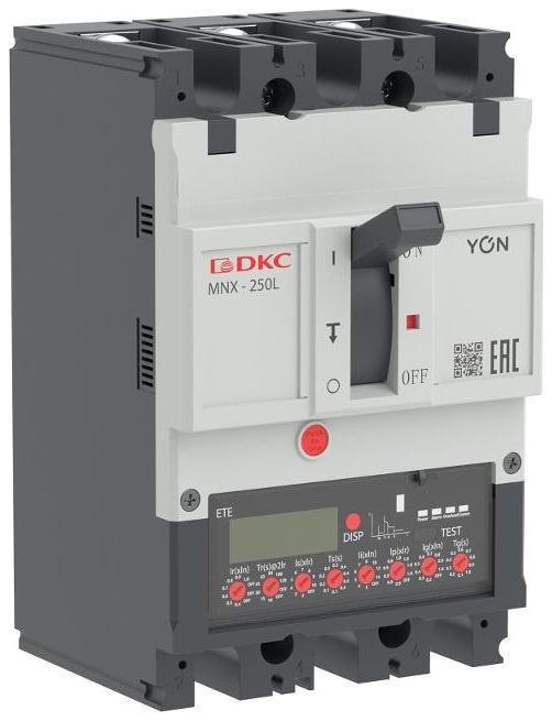 DKC MNX250L3PETE0250 Авт. выкл. YON pro MNX250L 3P 250A 70kA при AC415V расц. ETE