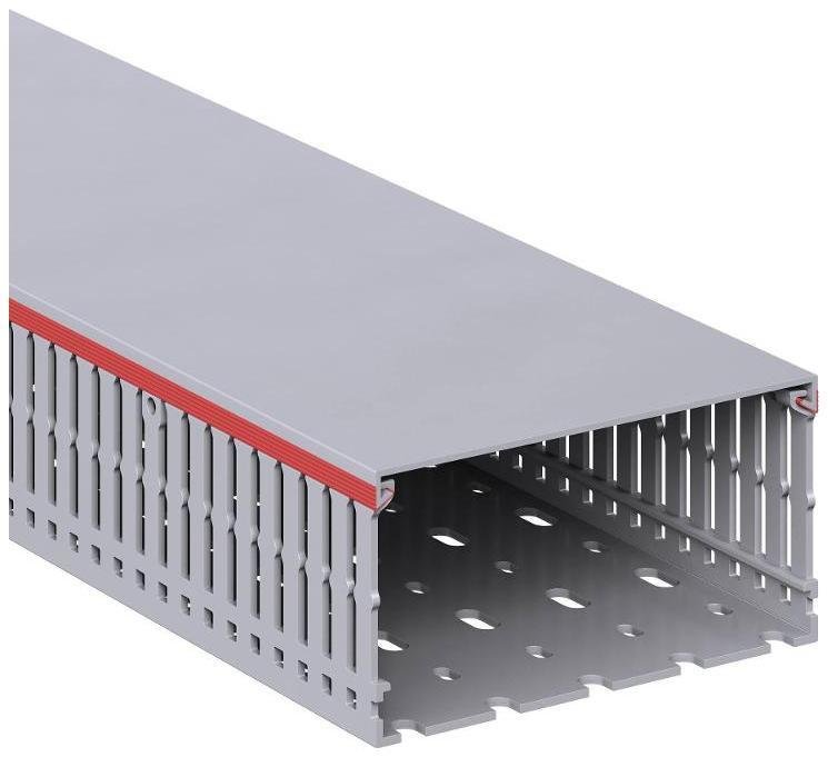 DKC 01141RL Короб перфорированный серый RL6 120х60 [в упаковке 16, цена за 1 м]