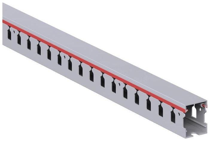 DKC 00127RL Короб перфорированный, серый RL12 25x30 [в упаковке 2, цена за 1 м]
