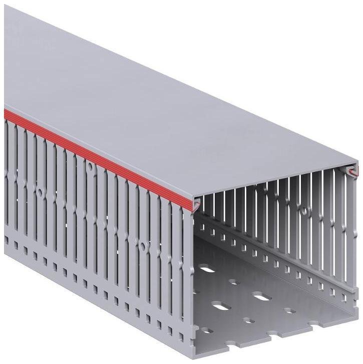 DKC 01130RL Короб перфорированный, серый RL6 100x80 [в упаковке 2, цена за 1 м]