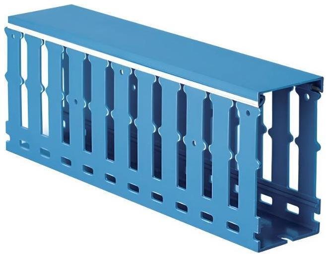 DKC 00239RL Короб перфорированный, синий RL12 80x60 [в упаковке 2, цена за 1 м]