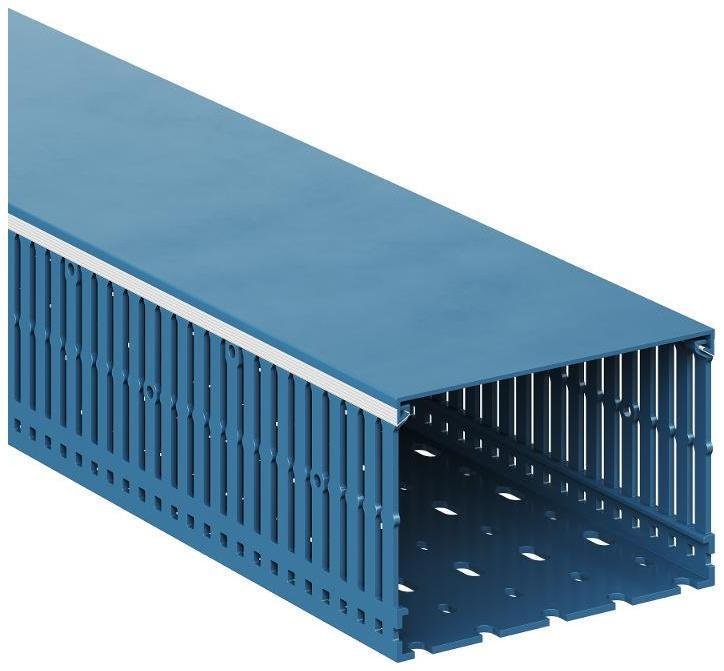 DKC 01259RL Короб перфорированный, синий RL6 120x80 [в упаковке 12, цена за 1 м]