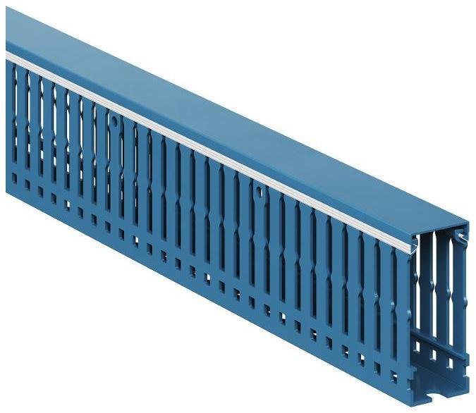 DKC 01280RL Короб перфорированный, синий RL6 25x60 [в упаковке 48, цена за 1 м]
