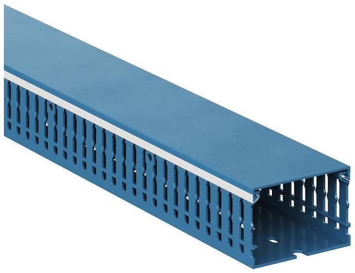 DKC 01284RL Короб перфорированный, синий RL6 40x60 [в упаковке 36, цена за 1 м]