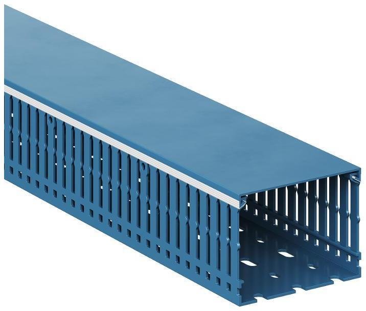 DKC 01239RL Короб перфорированный, синий RL6 80x60 [в упаковке 24, цена за 1 м]