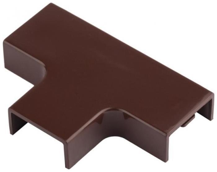 EKF tchd-40-25x4 Угол T-образный (40х25) (4 шт) Plast PROxima под темное дерево|tchd-40-25x4|EKF [в упаковке 250, цена за 1 упак]
