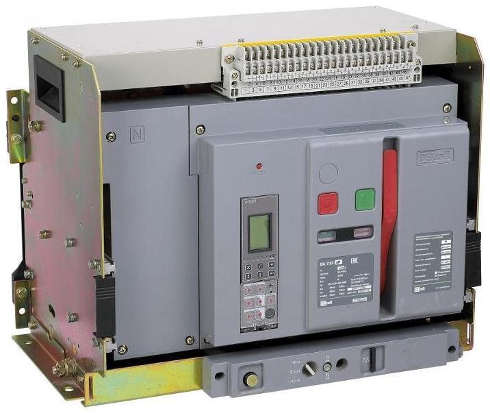 DEKraft 27160DEK Выключатель автоматический воздушный 4P 3200А 80кА выкатной, расцепитель Н ВА-732