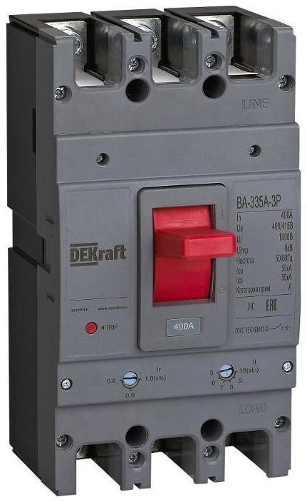 DEKraft 28128DEK Силовой авт. выкл. 3P 250A 50кА ВА-335А