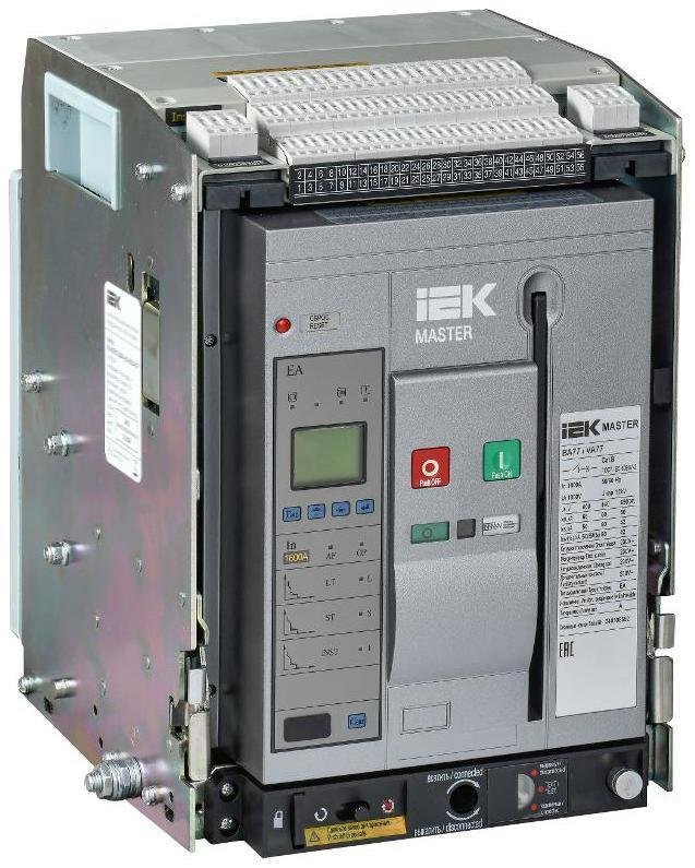 IEK MI-ACB10-3WA-065-1000-ACF Возд. авт. вык. AC ВА77 W3P A 65кА 1000А EA акс. MASTER