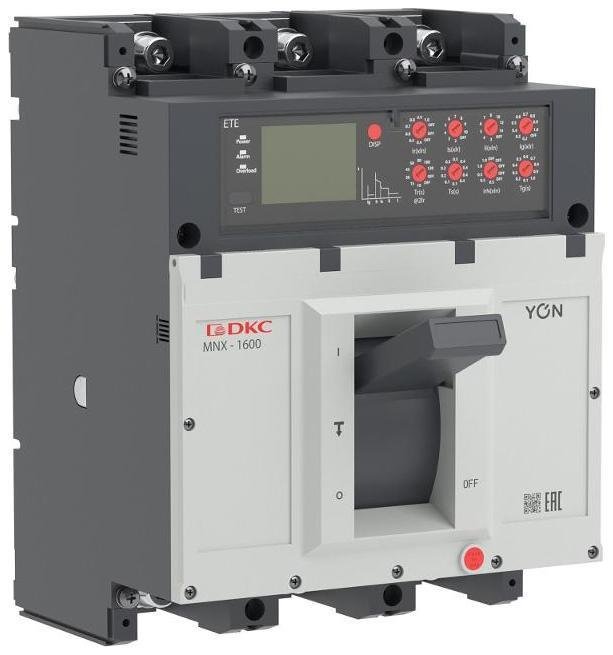 DKC MNX1600M3PETE0800 Авт. выкл. YON pro MNX1600M 3P 800A 100kA при AC415V расц. ETE
