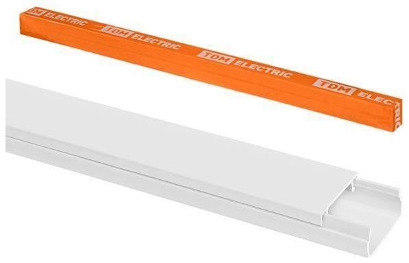 TDM electric SQ0402-4804 Кабель-канал 20х10 (9 шт по 1 м) белый (розн.упак.)