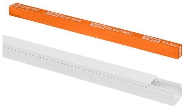 TDM electric SQ0402-4801 Кабель-канал 12х12 (12 шт по 1 м) белый (розн.упак.)