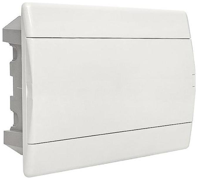 EKF sb-v-12w Щит распределительный встраиваемый ЩРВ-П-12 "SlimBox" белая дверца IP41 PROxima