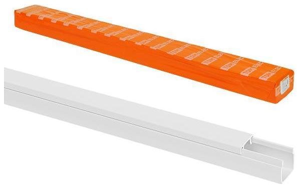 TDM electric SQ0402-1001 Кабель-канал 12х12 (2 м = 1 шт) белый [в упаковке 70, цена за 1 шт]