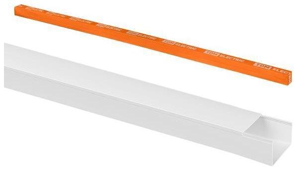 TDM electric SQ0402-3815 Кабель-канал 100х60 (1 шт по 2 м) белый (розн.упак.)