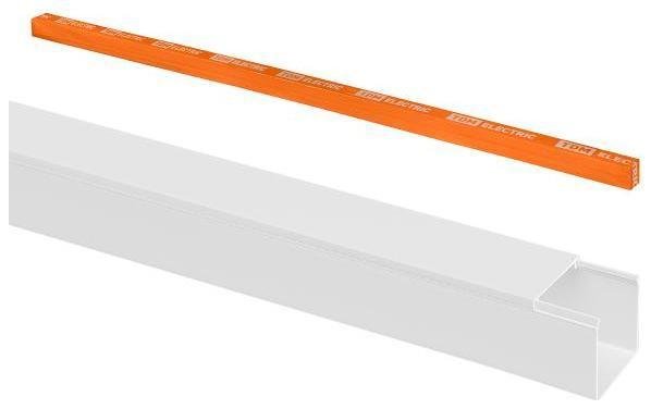 TDM electric SQ0402-3809 Кабель-канал 40х40 (2 шт по 2 м) белый (розн.упак.)