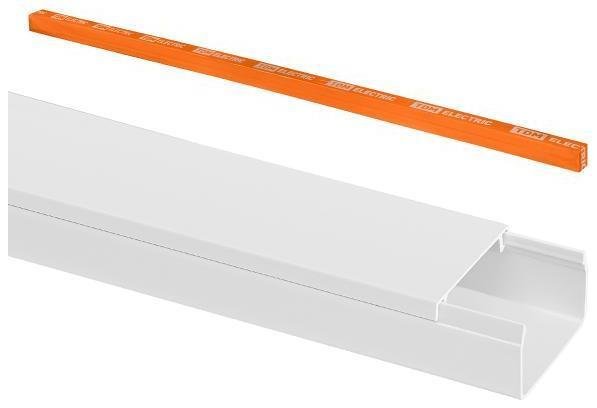 TDM electric SQ0402-3805 Кабель-канал 25х16 (6 шт по 2 м) белый (розн.упак.)