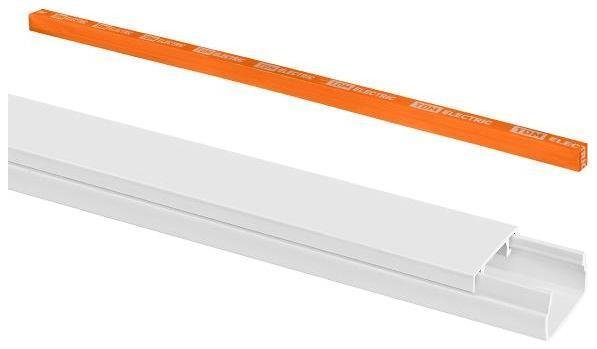 TDM electric SQ0402-3802 Кабель-канал 15х10 (12 шт по 2 м) белый (розн.упак.)