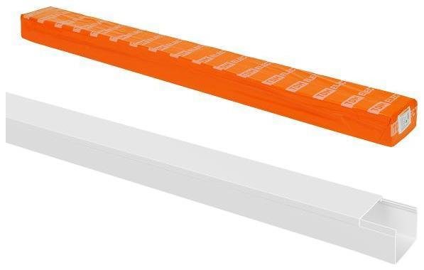 TDM electric SQ0402-1010 Кабель-канал 60х40 (2 м = 1 шт) белый [в упаковке 9, цена за 1 шт]