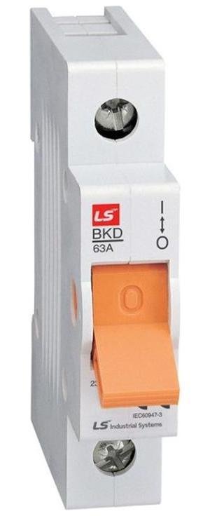 LSIS 061106528B Выключатель разъединитель BKD 1P 50A