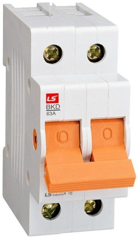 LSIS 061205918B Выключатель разъединитель BKD 2P 50A