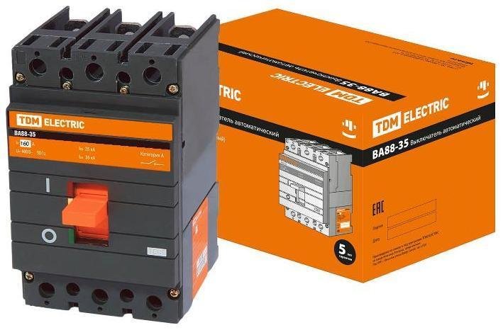 TDM electric SQ0707-0015 Авт. выкл. ВА88-35 3Р 160А 35кА