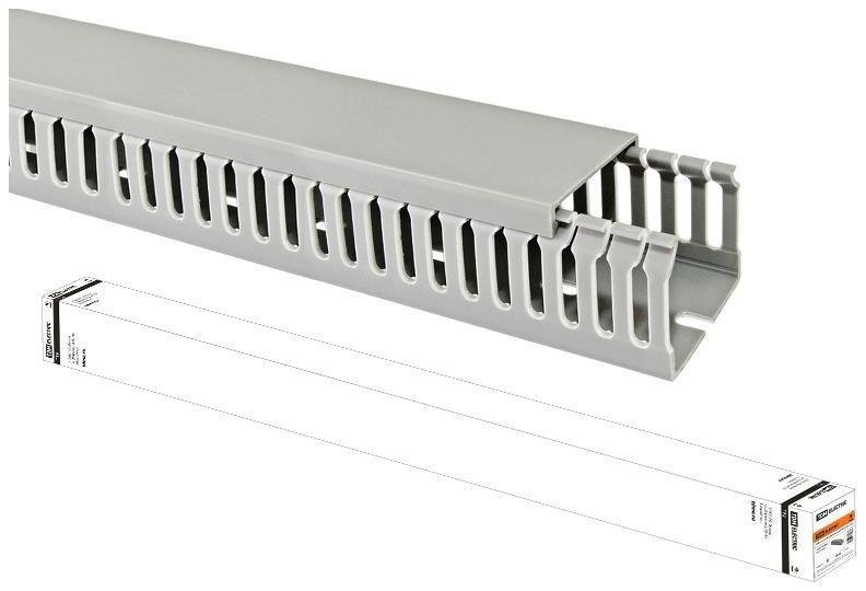 TDM electric SQ0410-0007 Кабель-канал перфорированный 80х80 (16 м) [в упаковке 16, цена за 1 м]